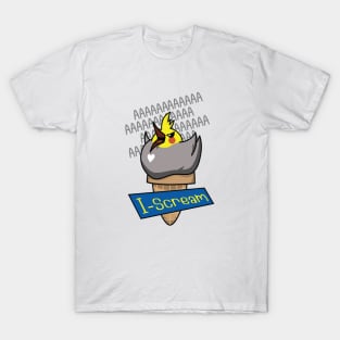 I Scream Cockatiel T-Shirt